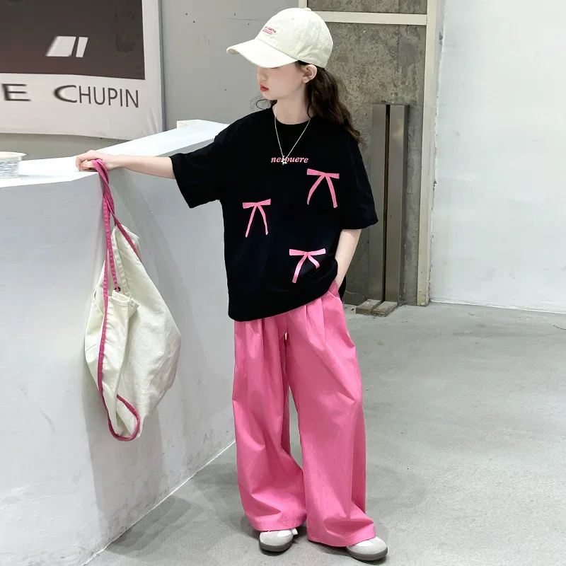 Детский комплект спортивной одежды Casual Sportswear Lanza, Pink — фото 3