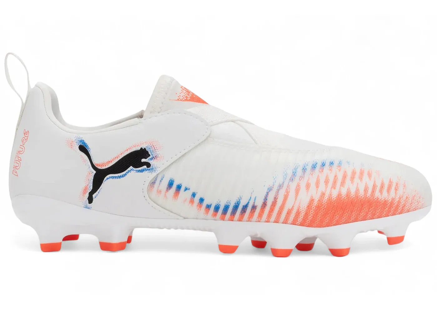 Детские бутсы Puma Future 8 Match LL FG/AG Jr Puma White/Puma Black/Glowing Red