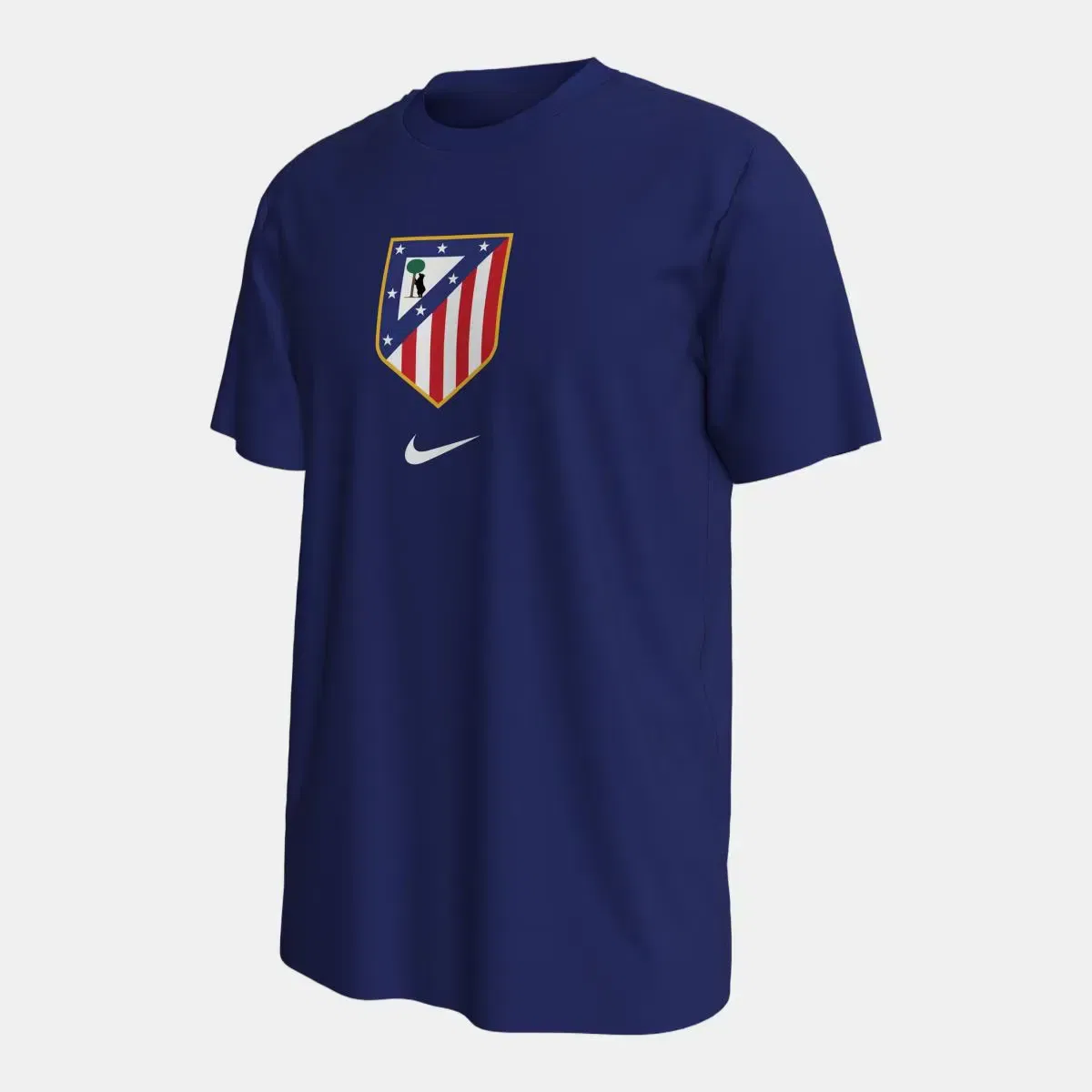 Мужская футболка с принтом Atlético de Madrid 2026-2027 Crest Nike, Azul