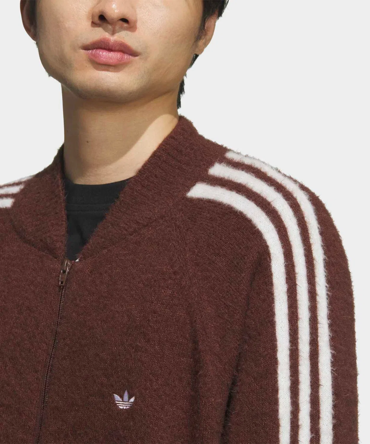 Мужская куртка-трактор с длинным рукавомAdidas Originals, Brown — фото 3