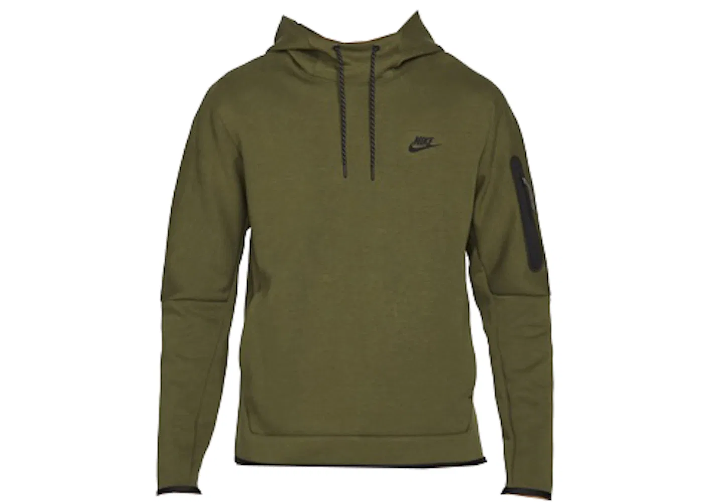 Мужская худи Nike Sportswear Tech Fleece Pullover Hoodie, Olive/Black