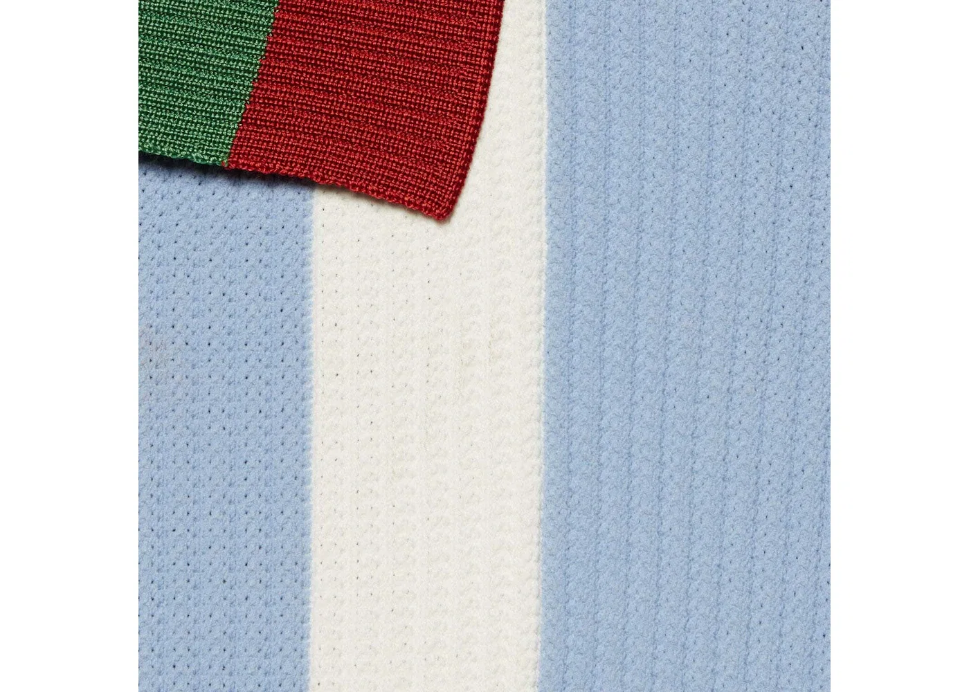 Мужское поло Gucci x Adidas Viscose Polo, Light Blue — фото 2