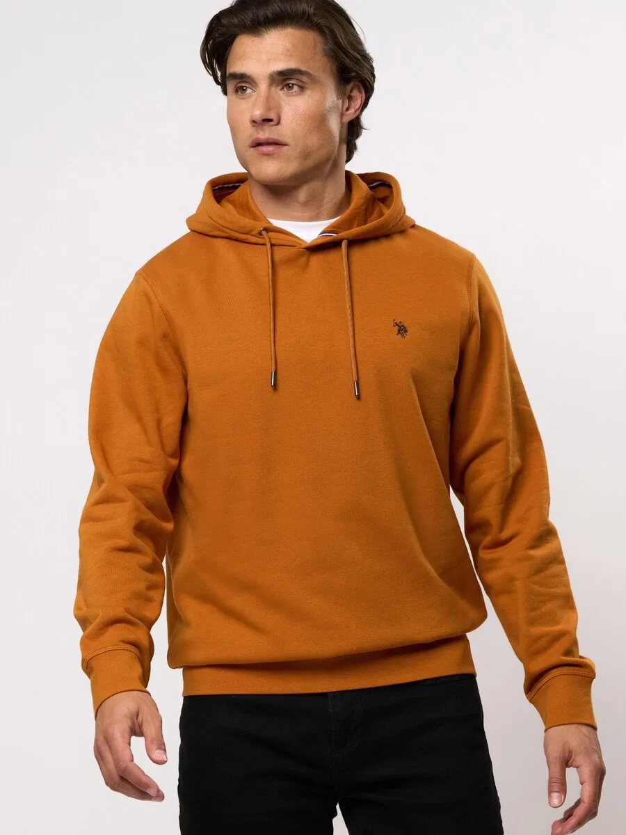 Свитер U.S. Polo Assn. 'UMToke' оранжевого цвета — фото 3
