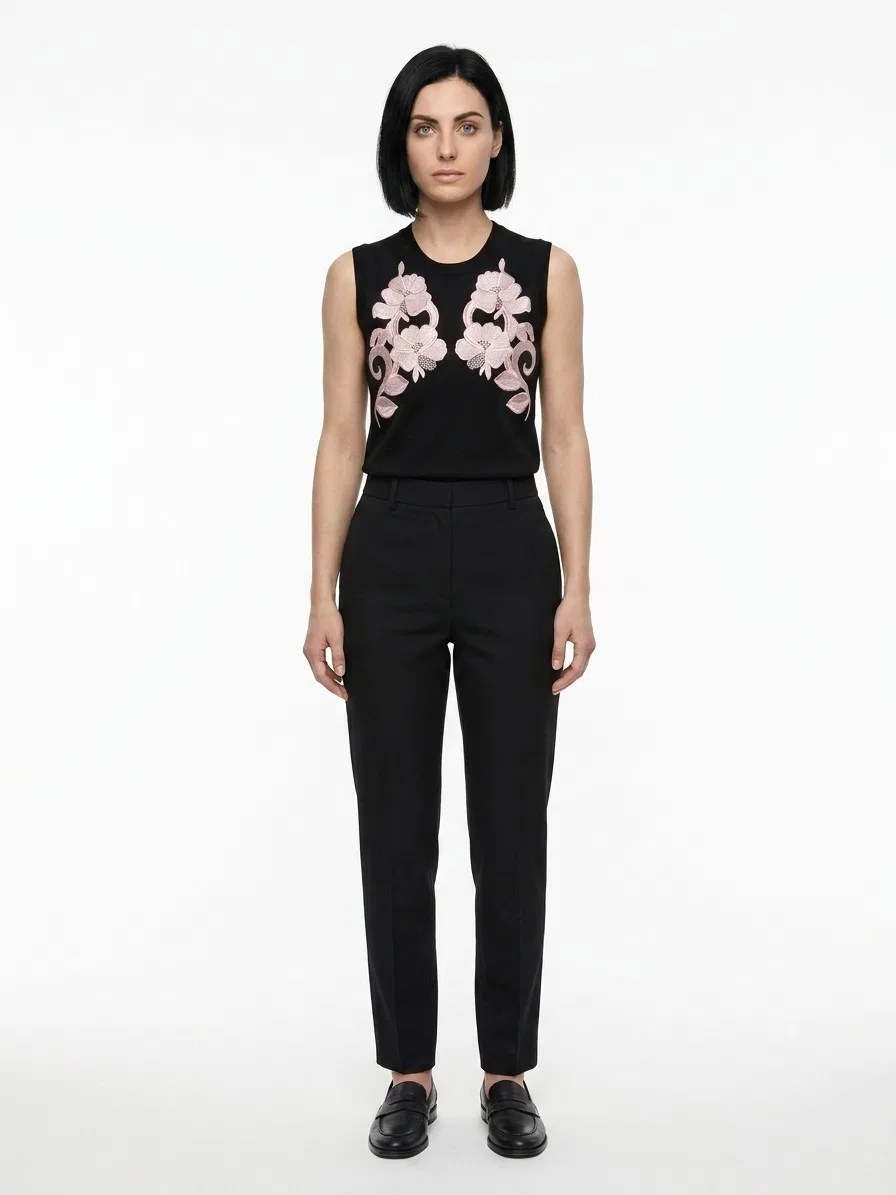 Женская майка без рукавов Bicolor Cashmere Tank Tops Dolce & Gabbana, Bicolor