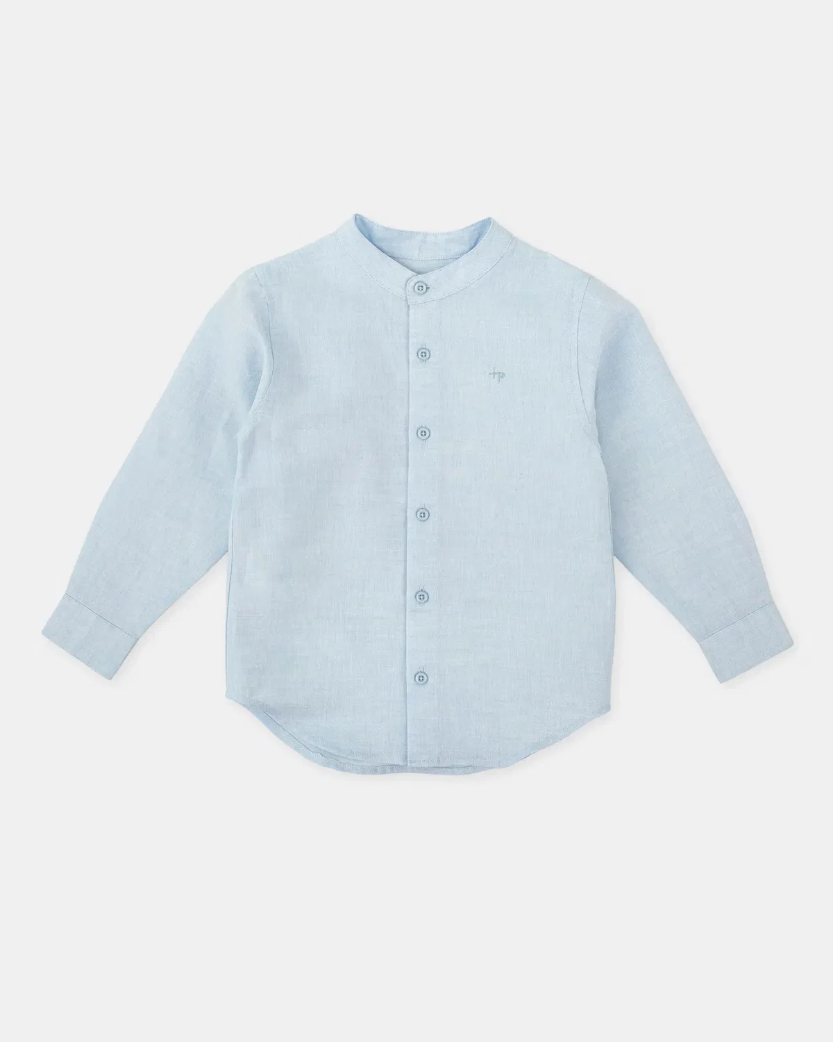Детская рубашка для мальчиков с длинным рукавом Tutto Piccolo, Azul Claro