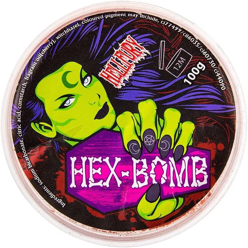 Бомбочка для ванны Hexbomb, Cherry Cupcake, 100 г, Красный — фото 3