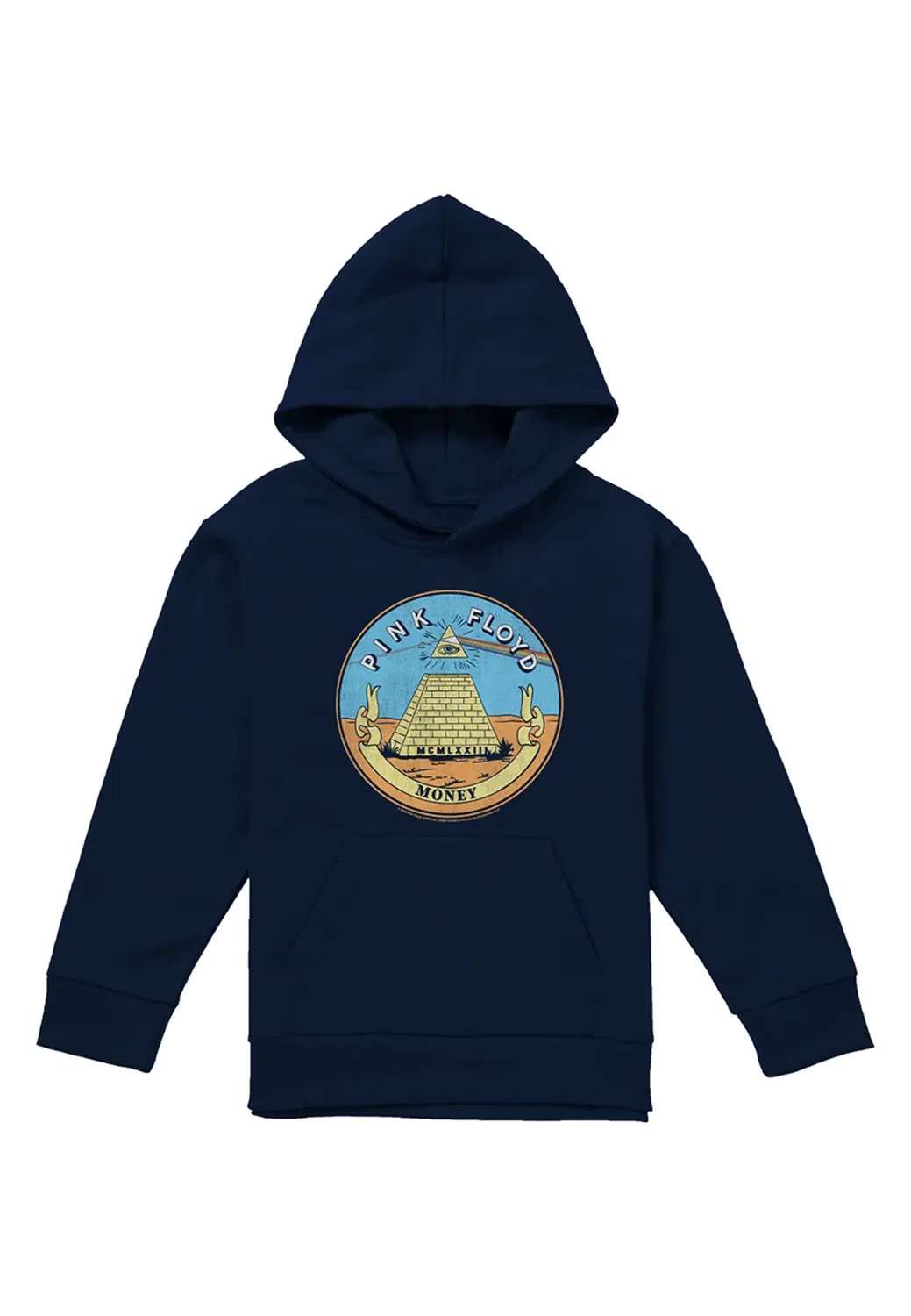 Детский худи Money Seal Youth Kids Pink Floyd, Navy