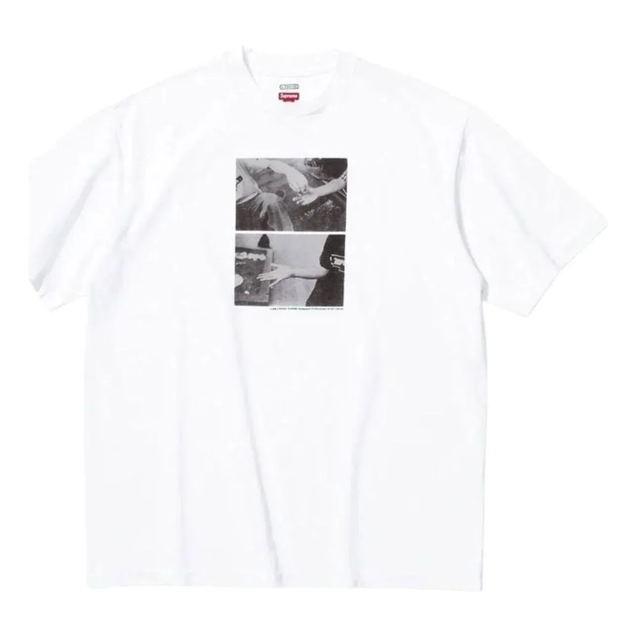 Мужская футболка FW26 x A.PRESSE T-Shirt 'White' Supreme, белый
