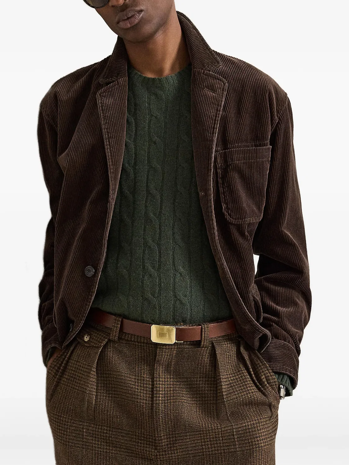 Вельветовая куртка The Finley Polo Ralph Lauren, коричневый — фото 2