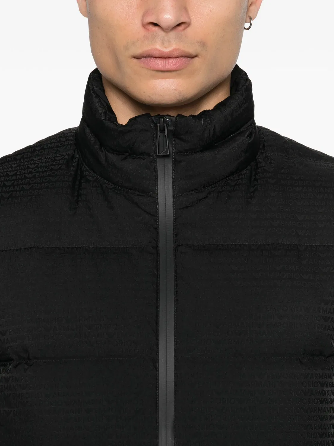 Куртка с утеплителем на молнии Emporio Armani, черный — фото 2