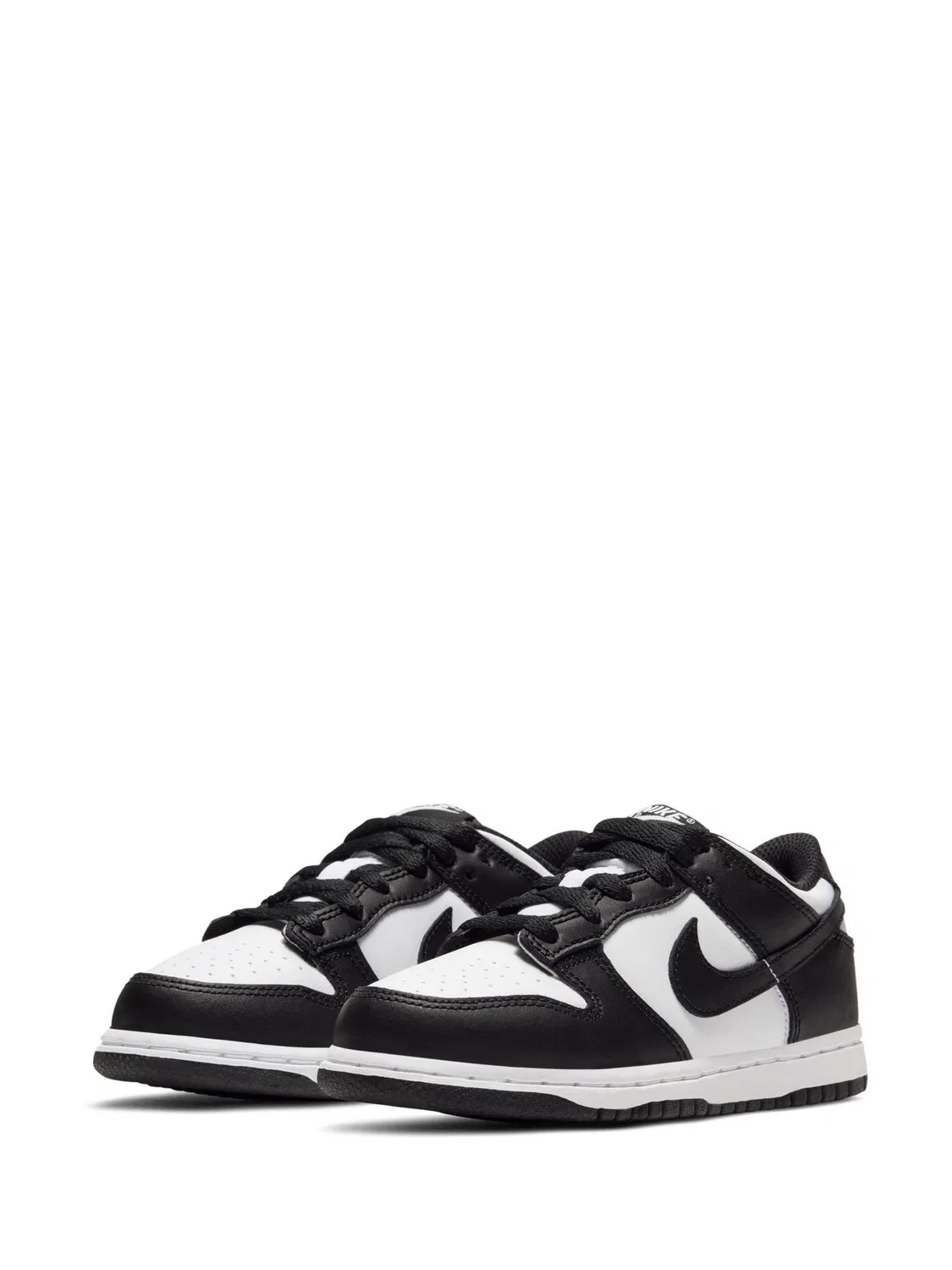 Кроссовки Dunk Low Nike, черно-белые — фото 3