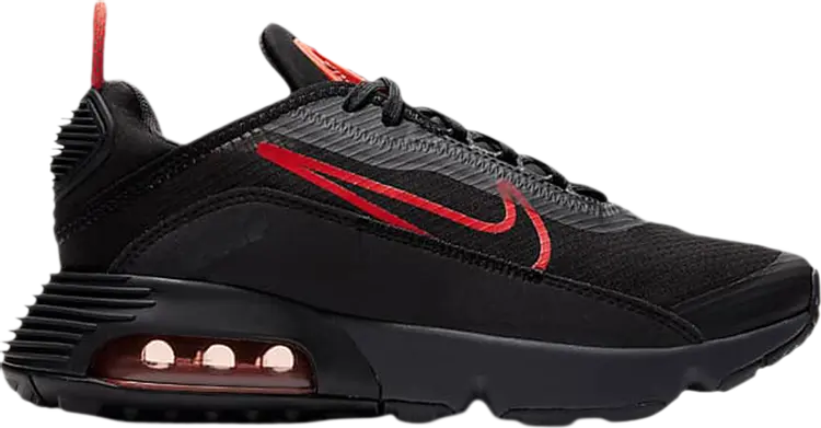 Кроссовки Nike Air Max 2090 GS, красно-черный — фото 2