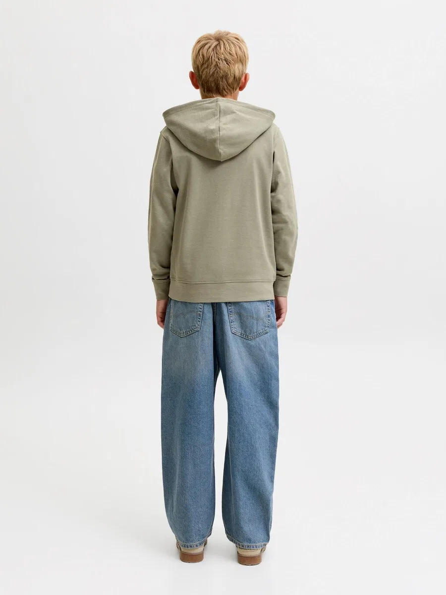 Детская толстовка, оливкового цвета Jack & Jones Junior — фото 3