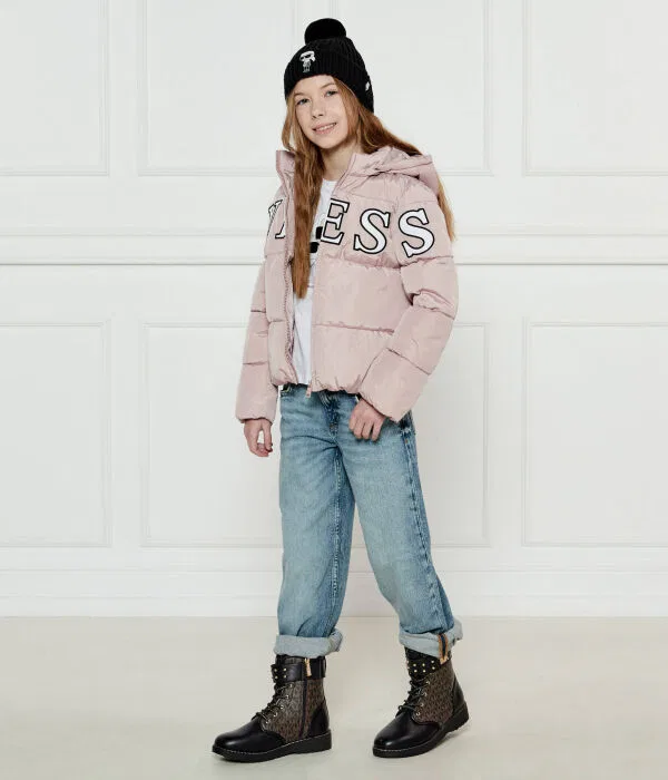 Детские ботинки для девочек Stivalletti Michael Kors Kids, черный — фото 2