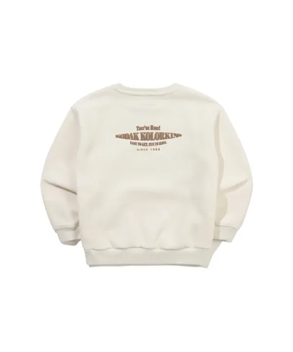 Свитшот детский Cine Lounge Cozy, Kodak Kids, айвори