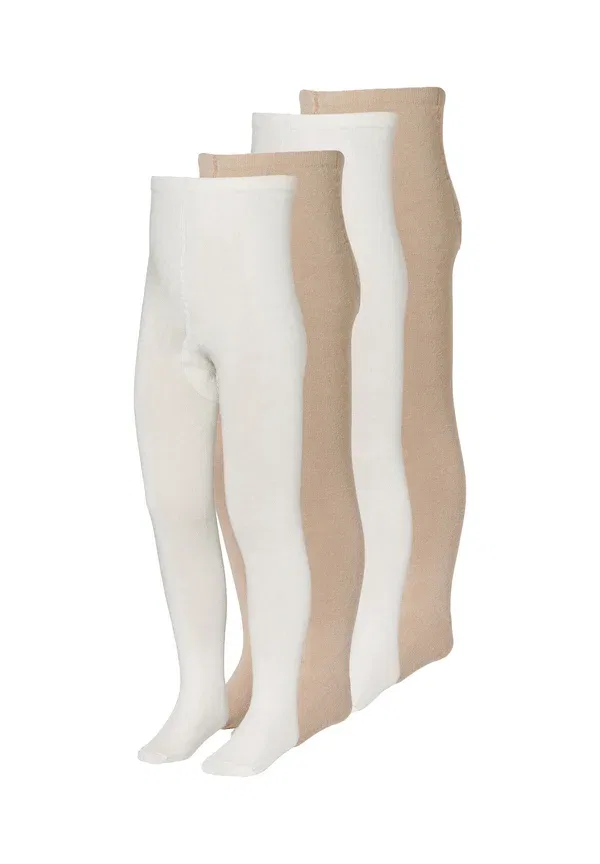 Комплект из 4 колготок Cotton Prime, бежевый