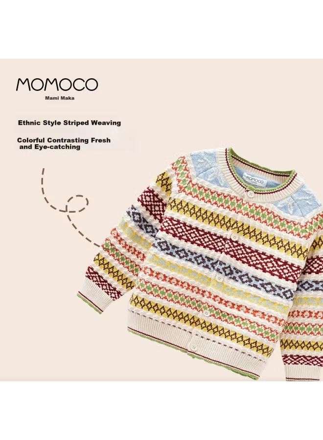 Кардиган с цветочным принтом Momoco