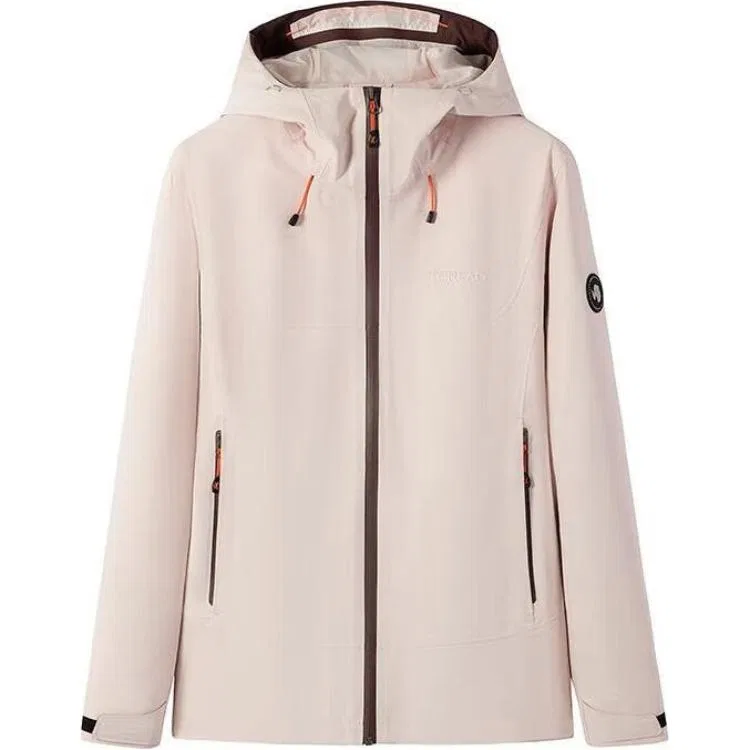 Детский ветрозащитный плащ с капюшоном Unisex Crystal Pink TOREAD, Crystal Pink