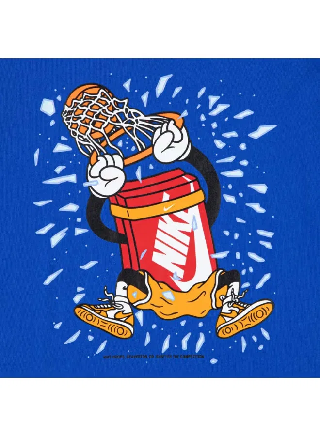 Футболка свободного кроя с коротким рукавом Dunk Nike, синий — фото 2