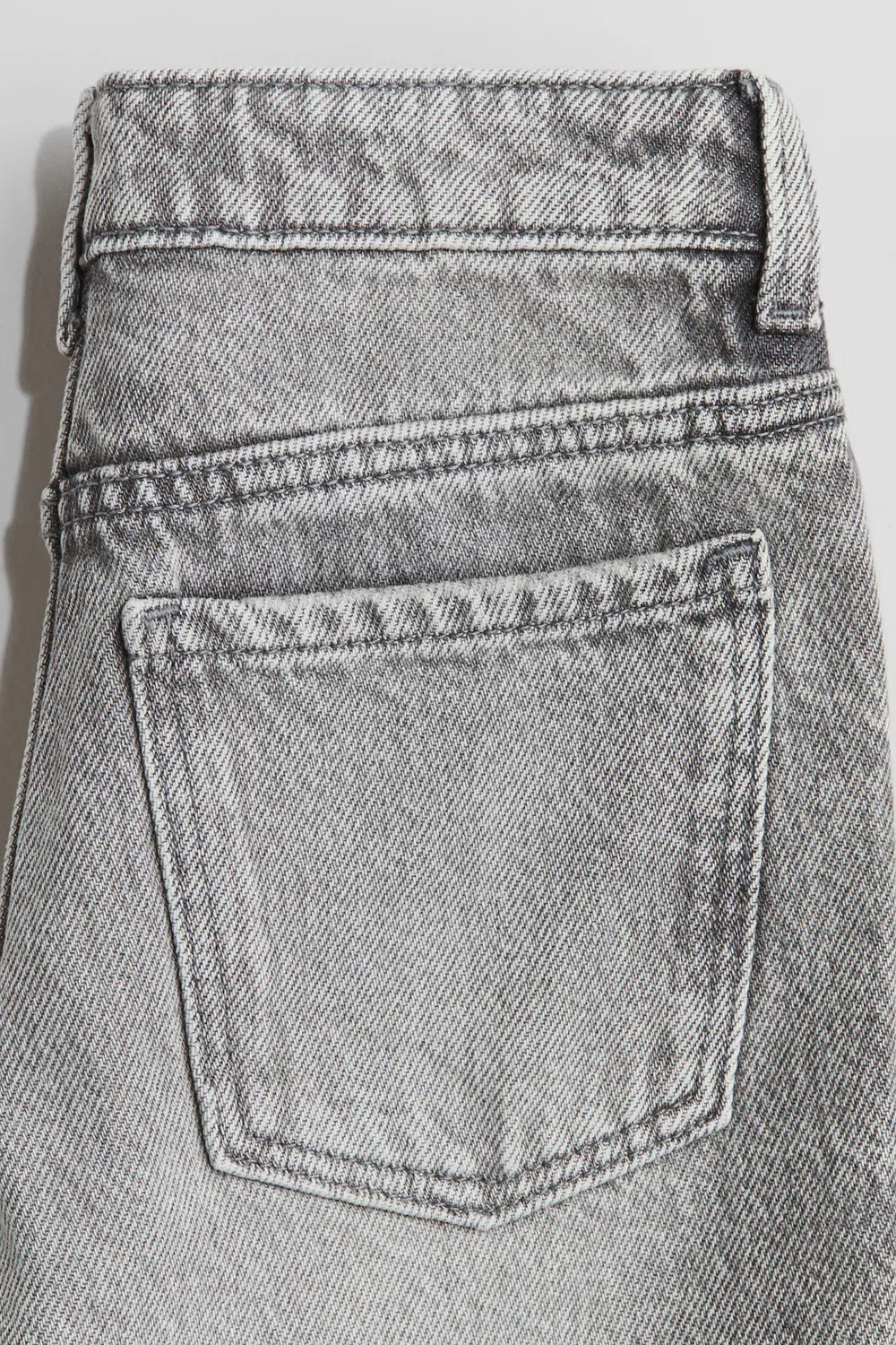 Джинсы свободного кроя H&M, Denimgrau — фото 3