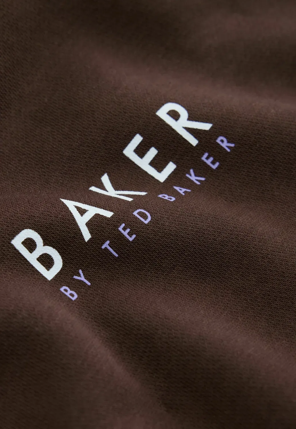 Толстовка с принтом оверсайз - худи Baker By Ted Baker, Brown — фото 2