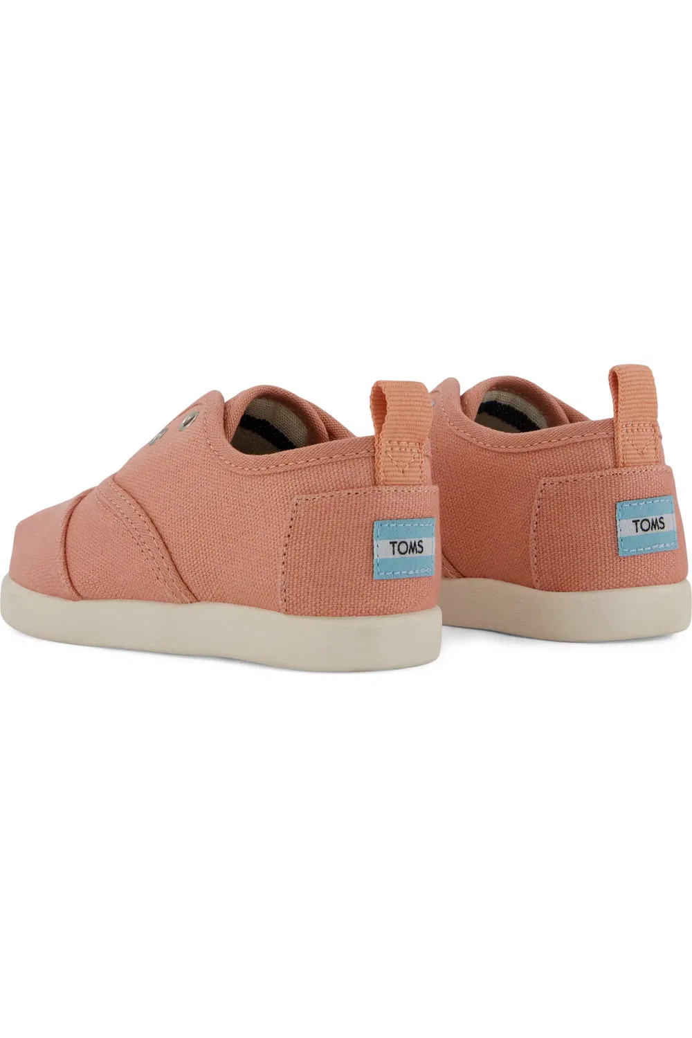Детские кроссовки легкие на липучке Cordones Plus TOMS, средне-розовый — фото 3