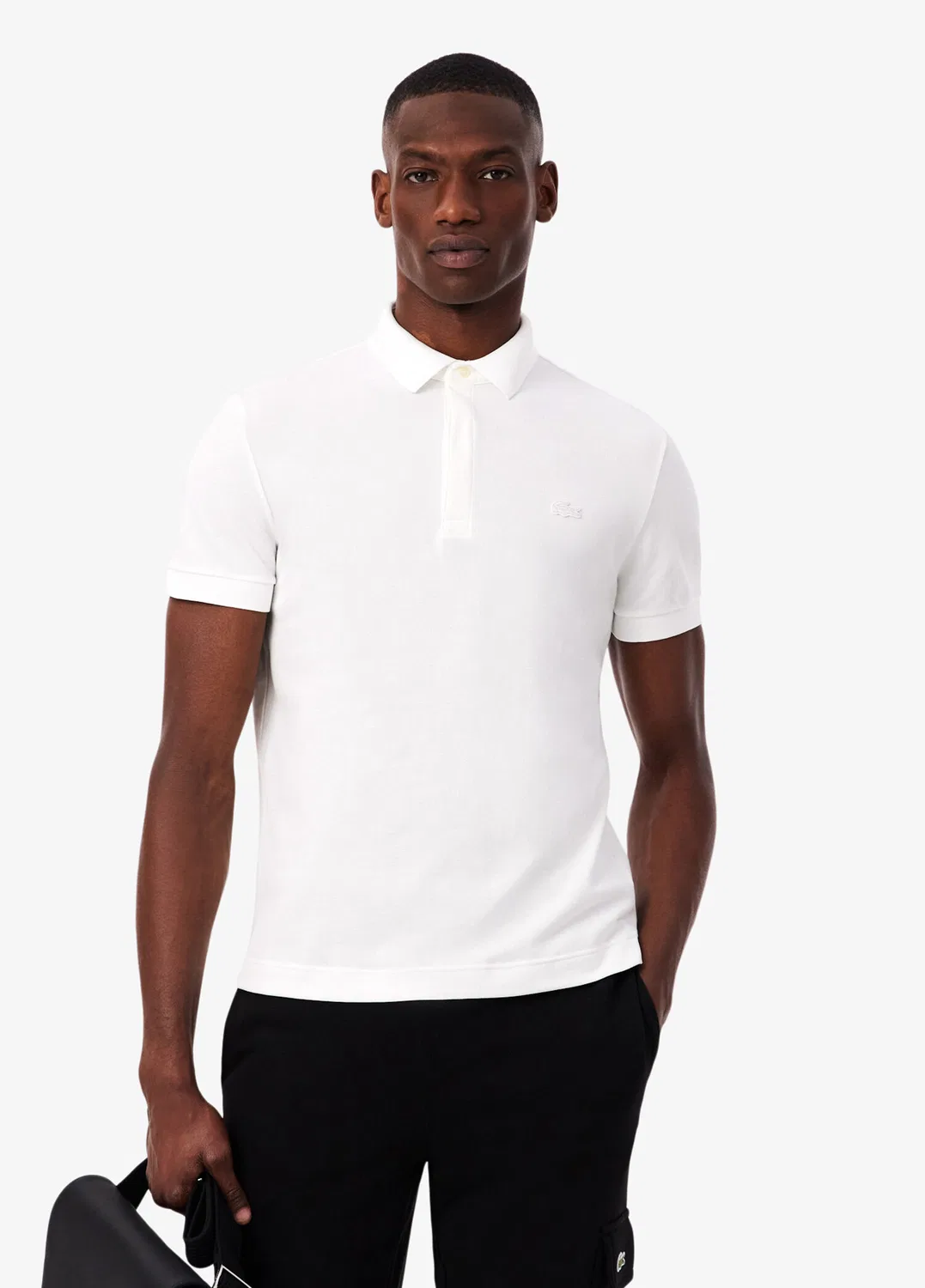 Футболка поло Lacoste Paris Regular Fit, белый