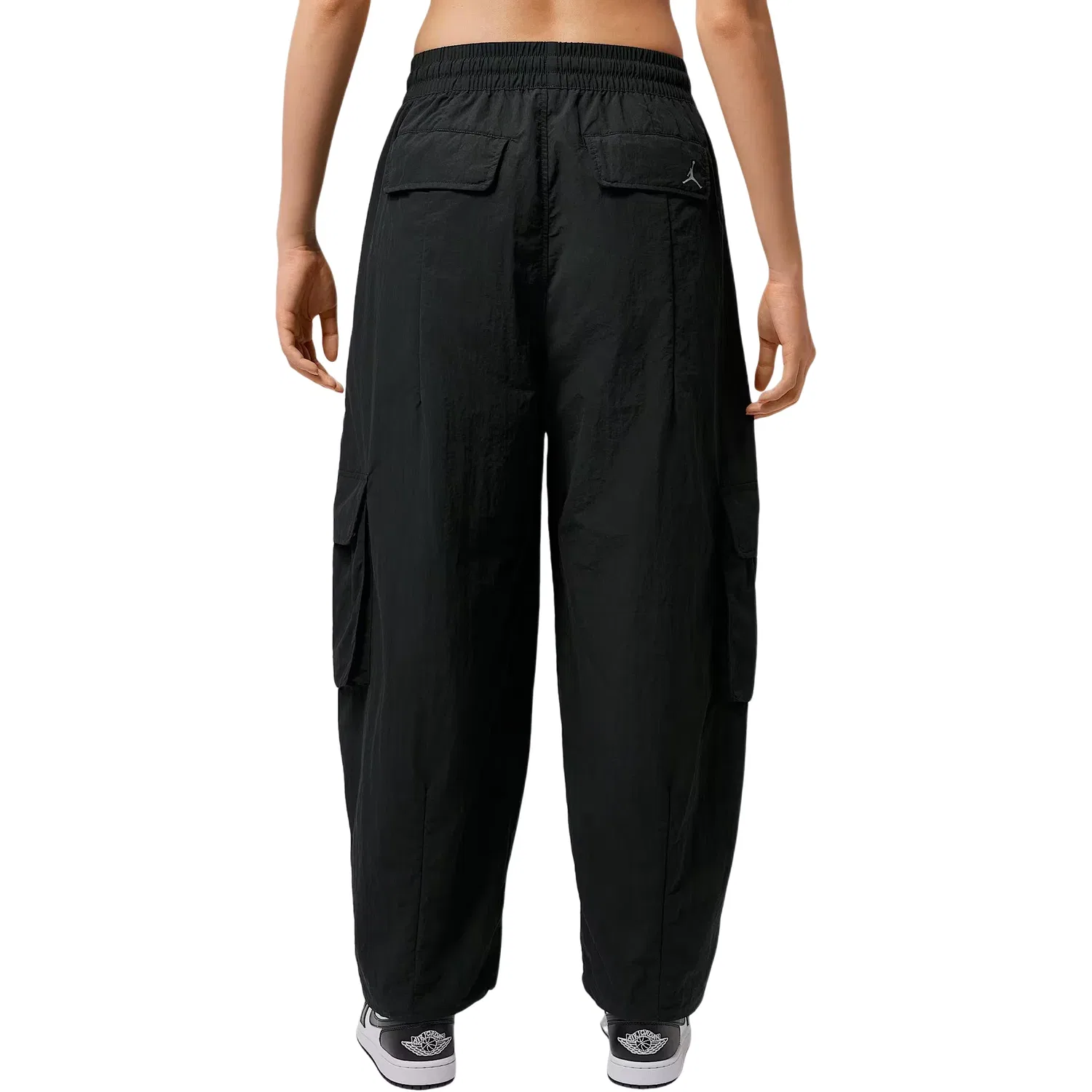 Женские спортивные штаны карго с моделью Air Jordan Flight Cargo Pants, черный — фото 2