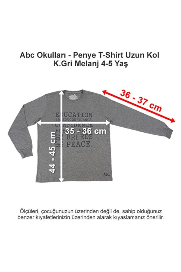 Детские свитшот для девочек хлопковый с длинным рукавом Abctextil, Gray
