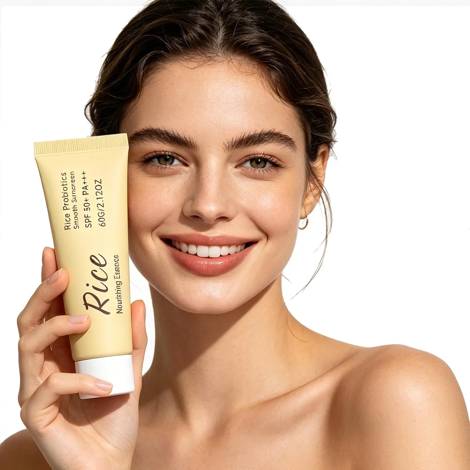 Солнцезащитный крем для лица Rice Sunscreen SPF 50 Auriskin, 60 мл — фото 2