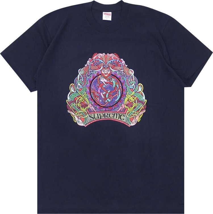 

Футболка Supreme Knot Tee 'Navy', синий