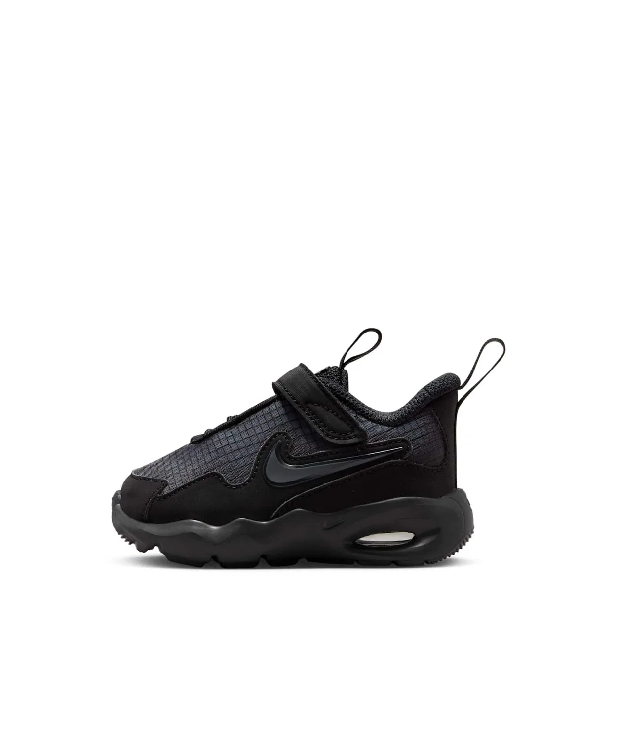 Детские кроссовки с шнуровкой и липучкой Air Max Nova FN4461-002 NIKE, Black
