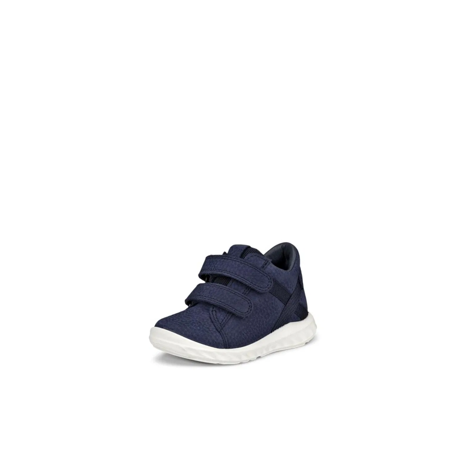 Детские кожаные кроссовки с липучками Ecco, Dark Blue