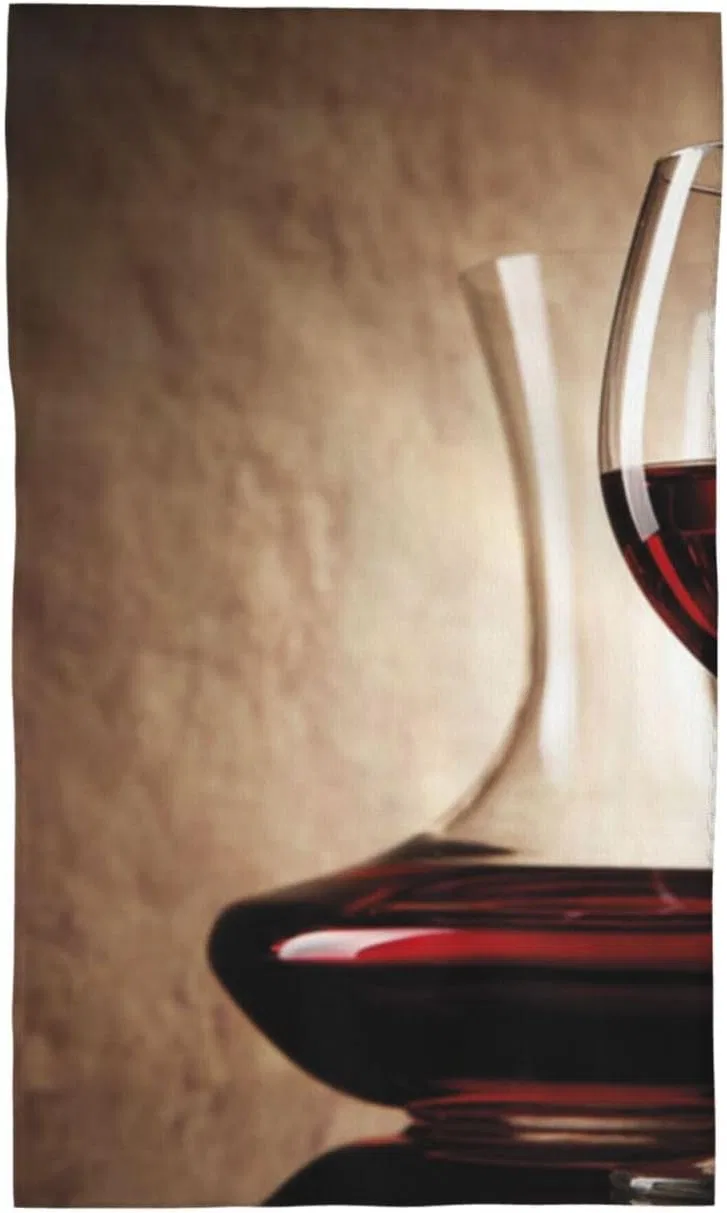 Салфетка для лица с принтом Red Wine, BAFAFA, 27.5x40.6 см