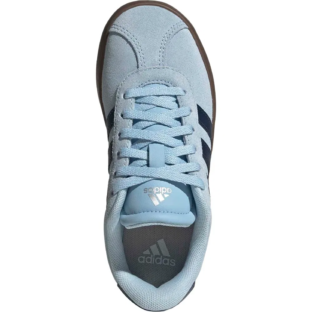 Детские кроссовки VL Court 3.0 Adidas, Blue/Blue/Tan — фото 4