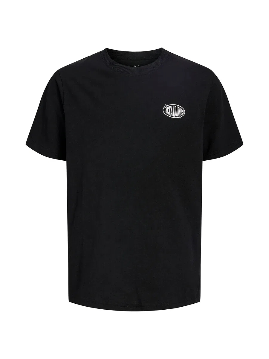 Детская футболка 'JJLEGACY' черного цвета Jack & Jones Junior