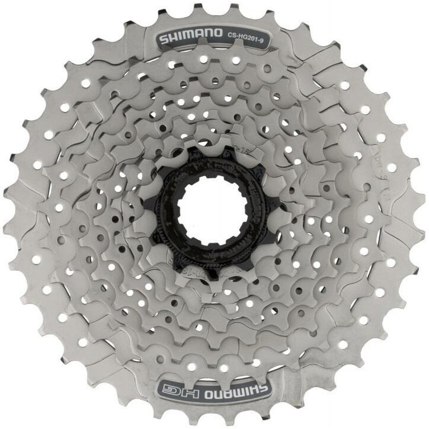 

9 - скоростная кассета Shimano CS - HG201, серебряный