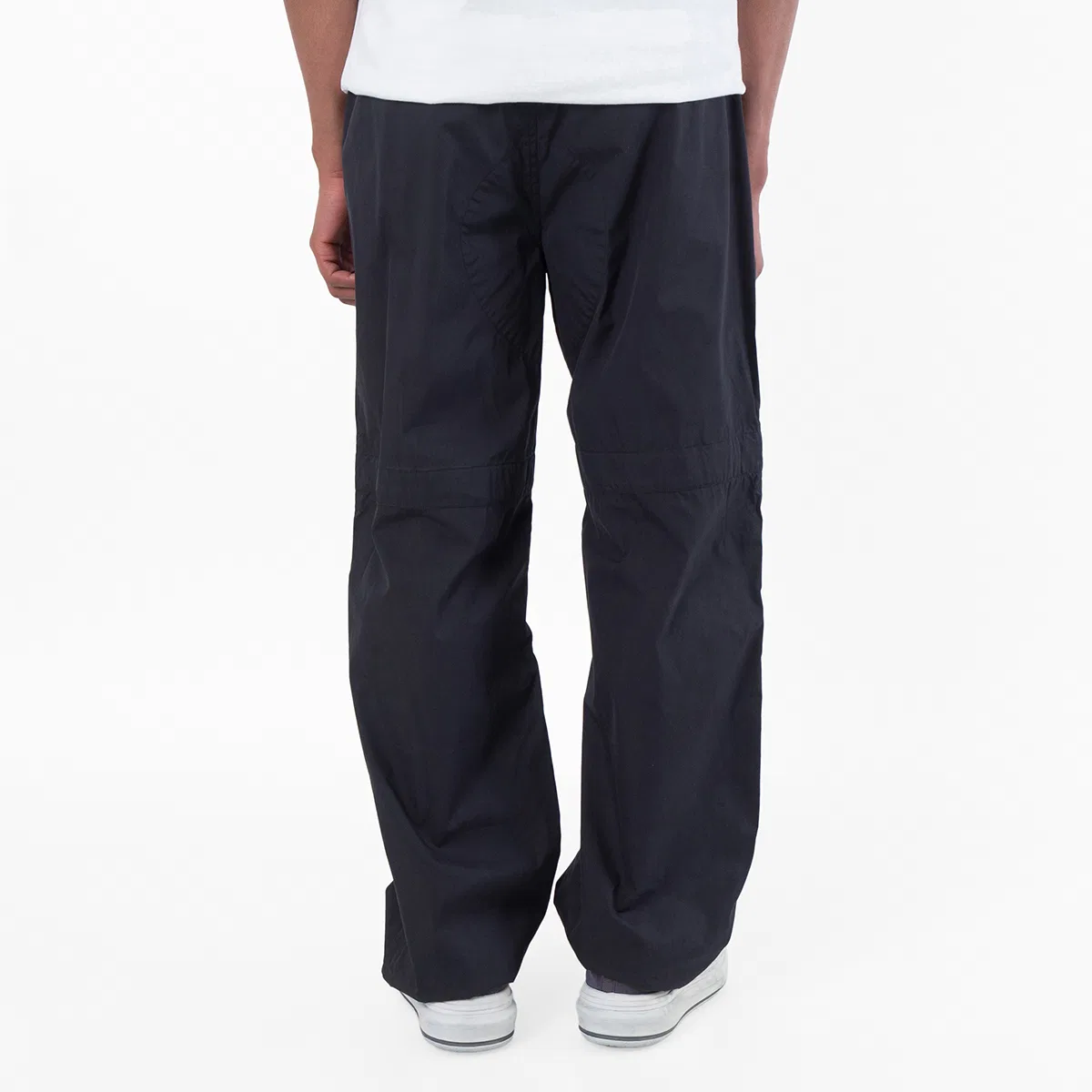 Брюки широкие с защипами Wide-Leg Pleated Trousers Burberry, Onyx — фото 3