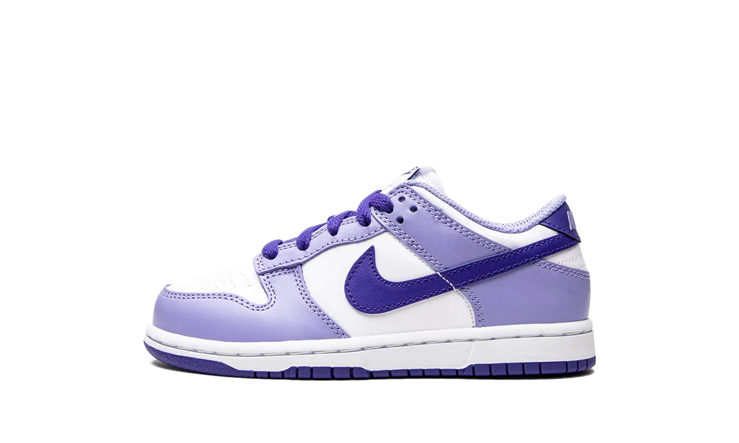 Детские кроссовки для мальчиков с закрытым мысом Dunk Low Ps NIKE, Rocky Tan British Tan Gym Red