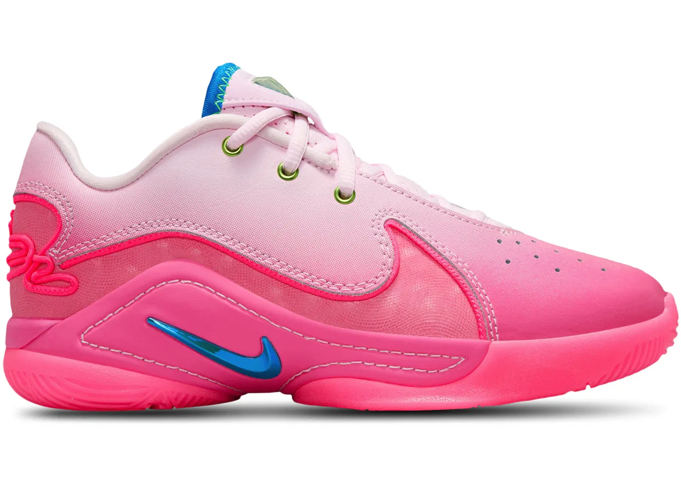 Детские кроссовки баскетбольные Nike LeBron 22 I Promise (GS) Nike, Pink Foam/Pinksicle/Hyper Pink/Photo Blue