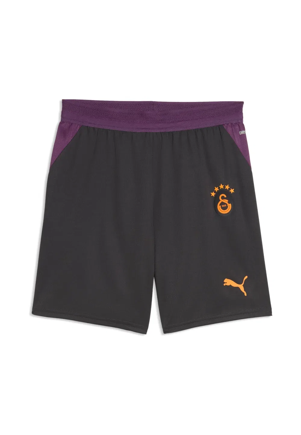 Шорты Galatasaray sk 26/27 унисекс - спортивные шорты Puma, Flat Dark Gray-Plum Wine — фото 4