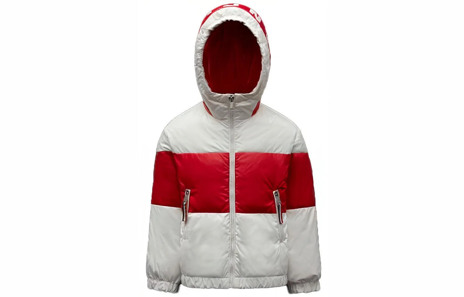 Детский пуховик Moncler, Red White