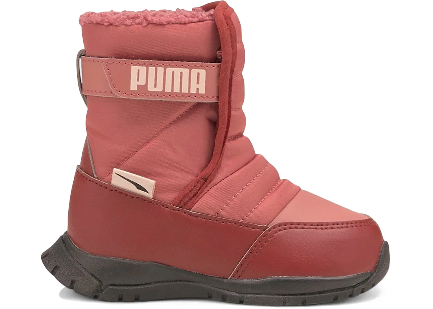 Детские ботинки зимние с утеплителем Puma Nieve Winter Boot AC, Mauvewood Lotus