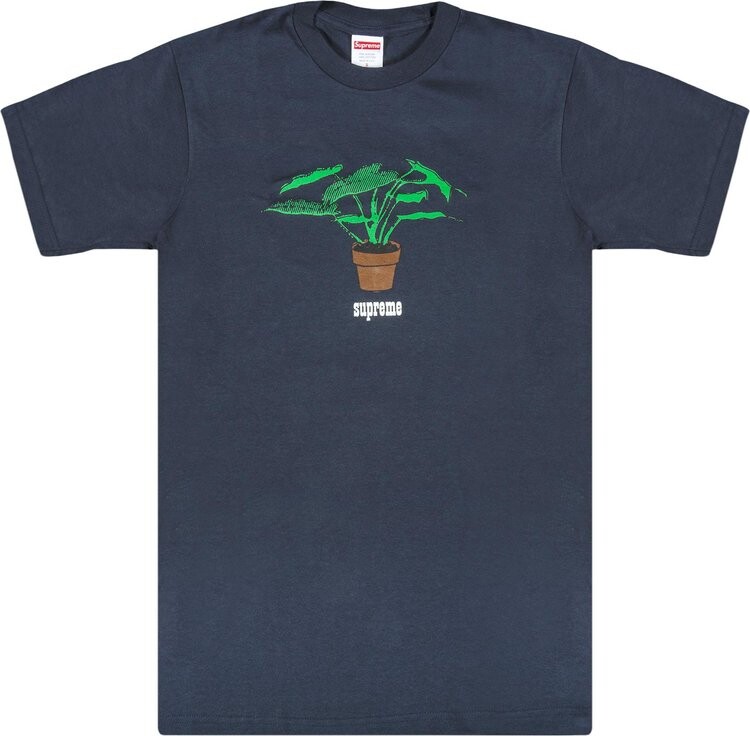 

Футболка Supreme Plant T-Shirt 'Navy', синий