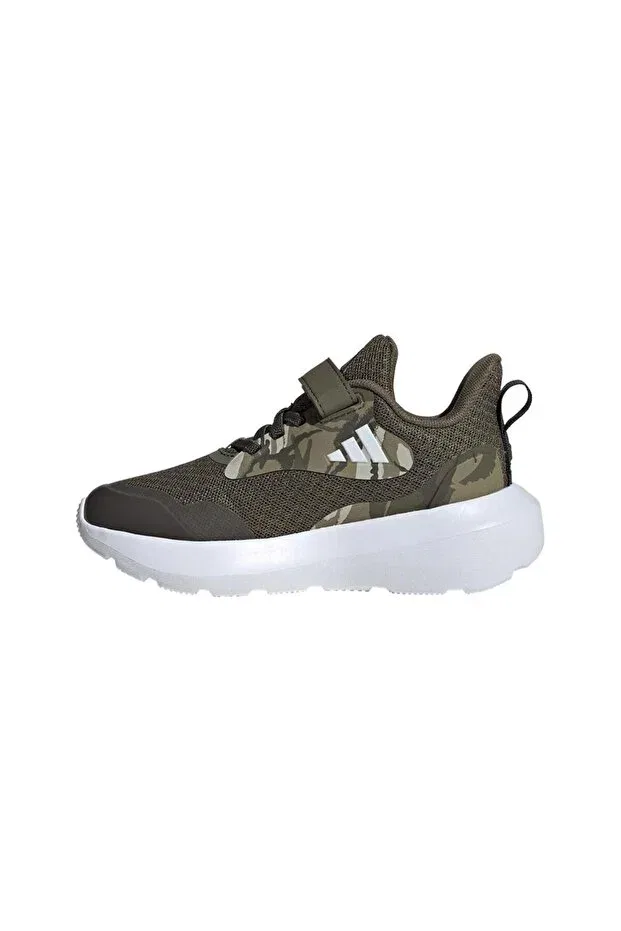 Детские кроссовки для девочек с шнуровкой Fortarun 3.0 Adidas, Olistr Ftwwht Shaoli — фото 2