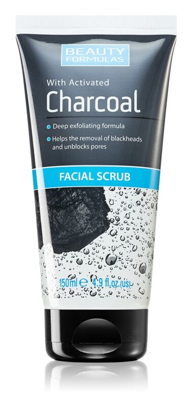 

Скраб для лица с активированным углем Beauty Formulas Charcoal