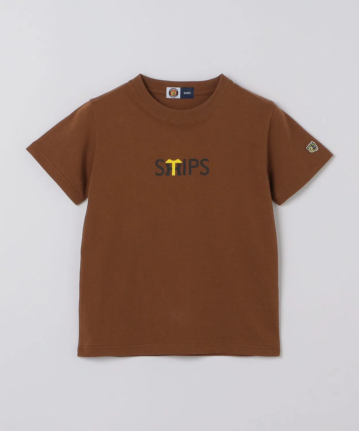 Детская футболка с коротким рукавом Color Logo SHIPS, Brown