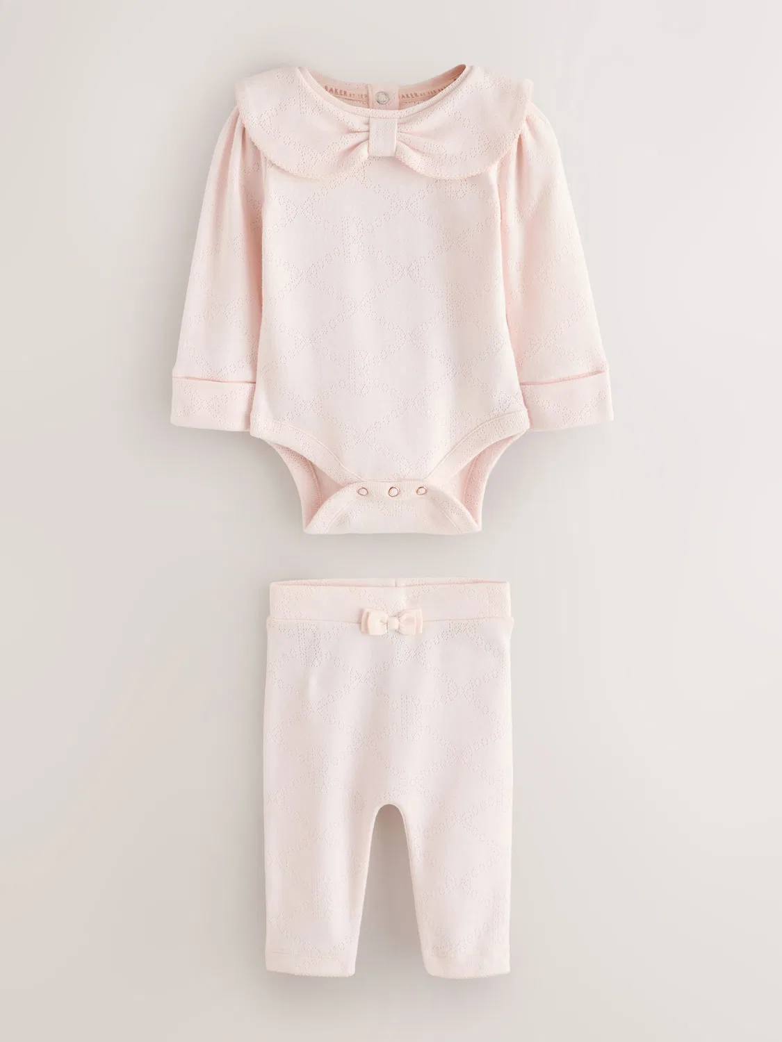 Комплект боди и леггинсов, Pointelle Baker by Ted Baker, розовый