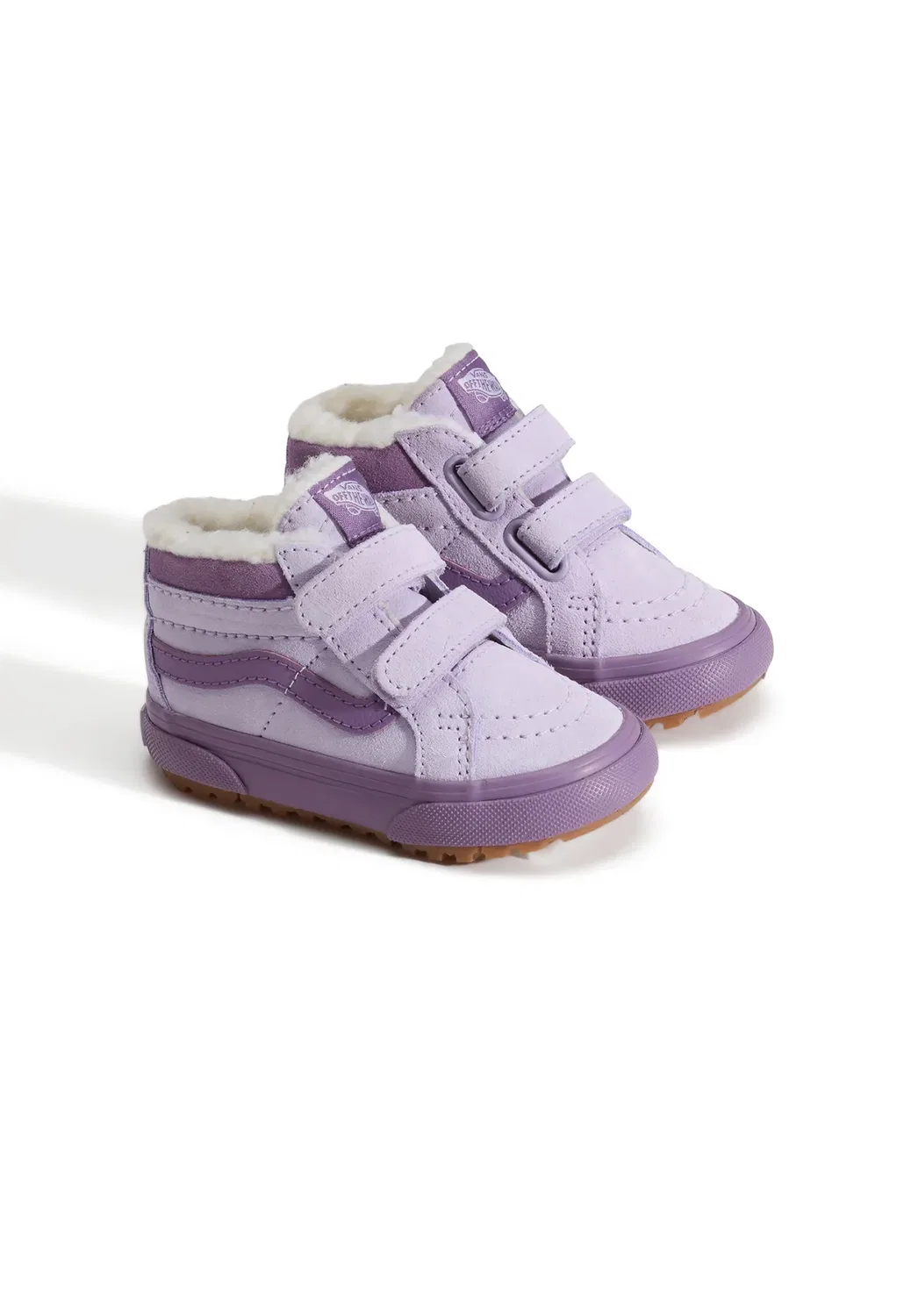 Кроссовки Sk8-Mid reissue с застежкой-липучкой и утеплителем. Унисекс Vans, Light Purple — фото 3