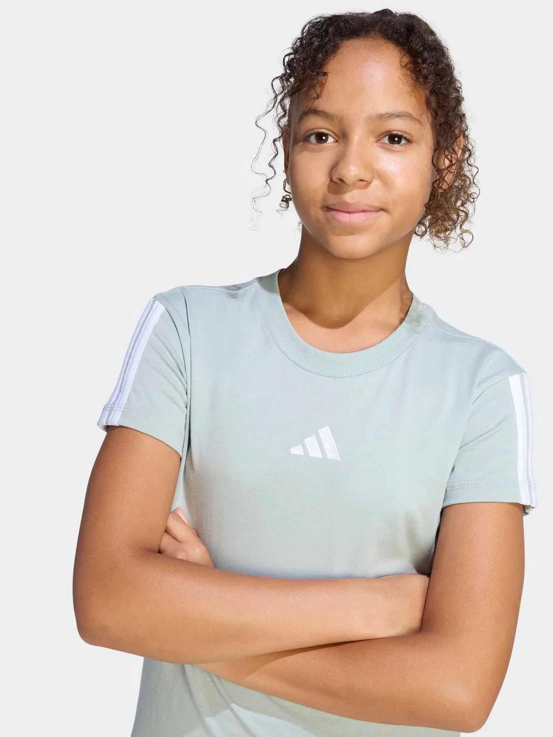 Футболка Essential adidas, зеленый — фото 4